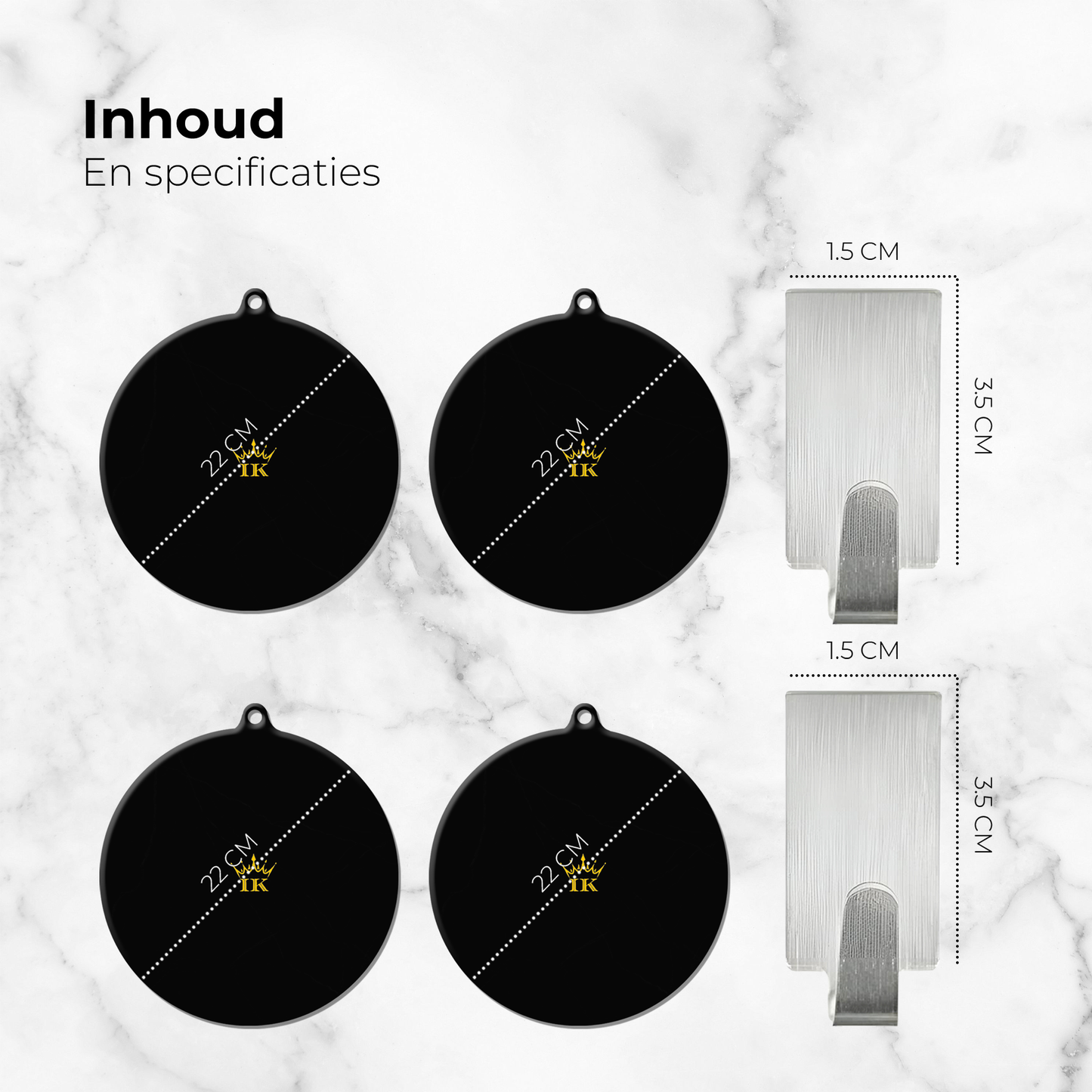 Induktionsschutz - Schwarz, Premium Qualität