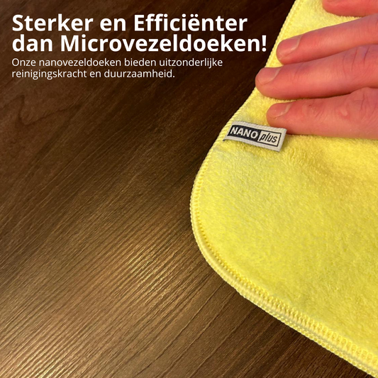 Schoonmaakdoeken - Geel, 3 stuks