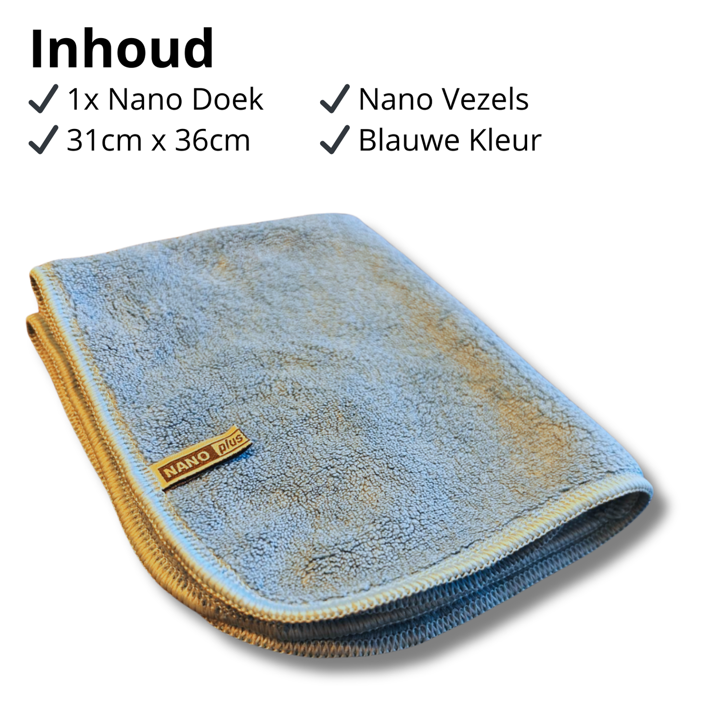Reinigungstücher - Blau, 10 Stück