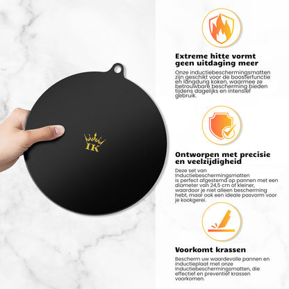 Induction Protectors - Black, Premium Quality