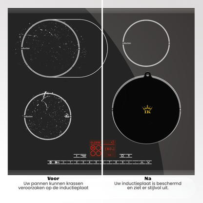 Induction Protectors - Black, Premium Quality