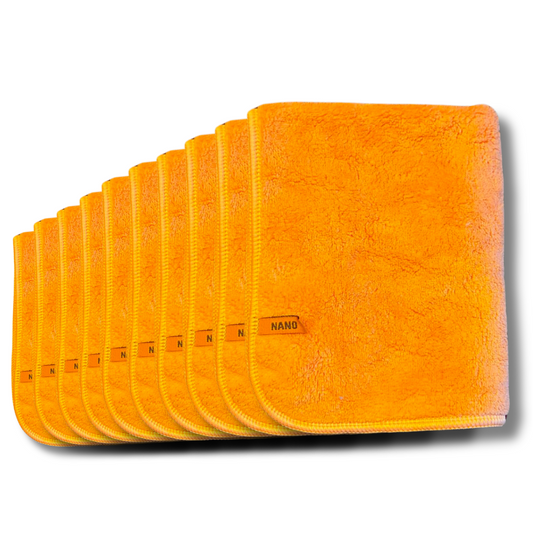 Schoonmaakdoeken - Oranje, 10 stuks