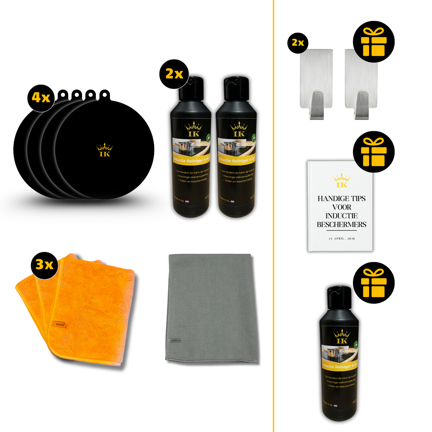 Induction Maintenance Package Protection & Cleaning