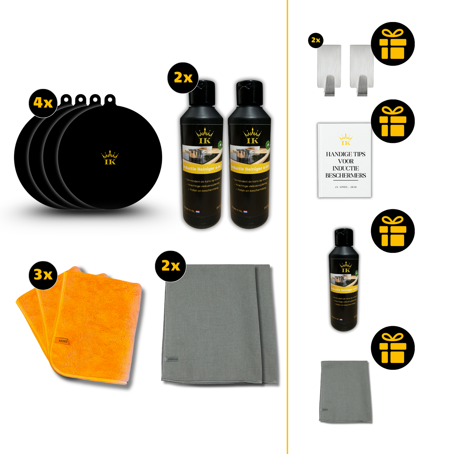 Induction Maintenance Package Protection & Cleaning