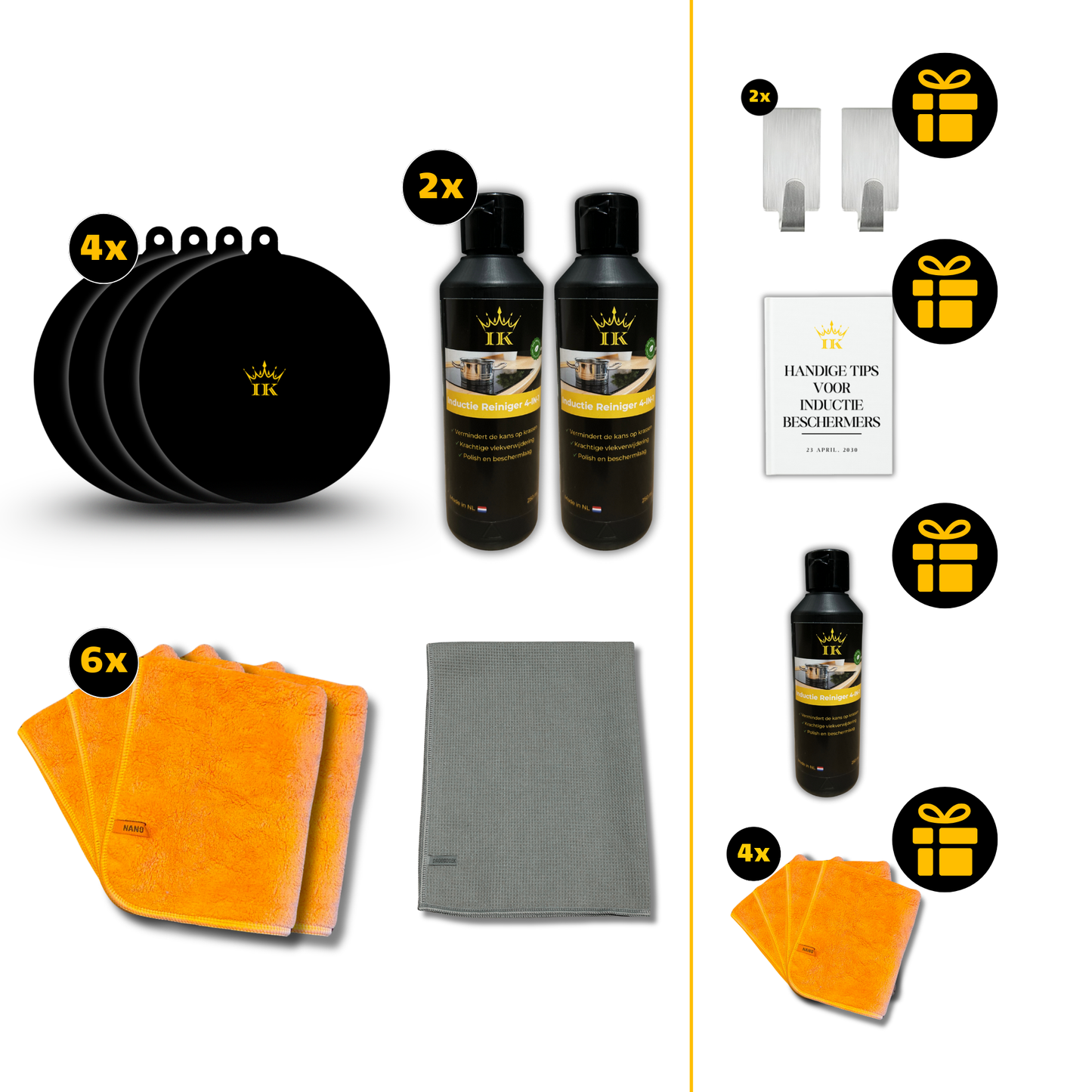 Induction Maintenance Package Protection & Cleaning