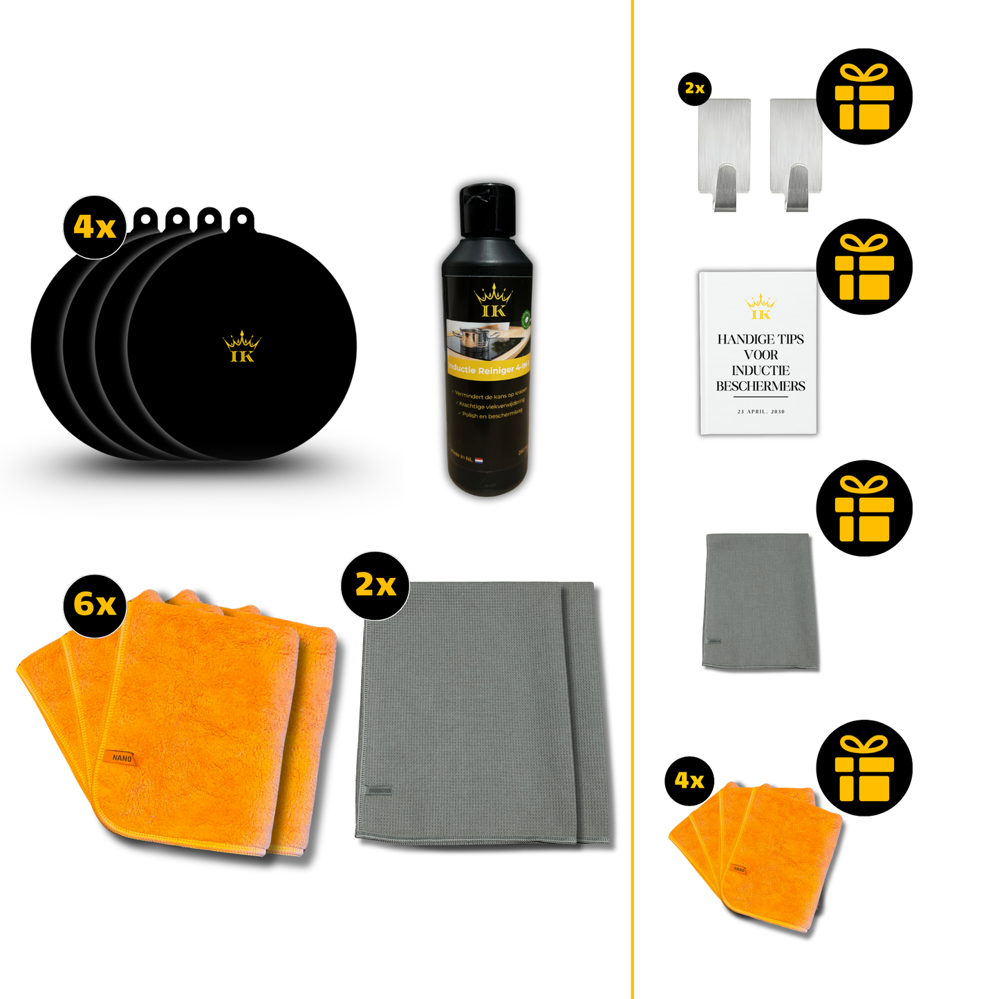 Induction Maintenance Package Protection & Cleaning