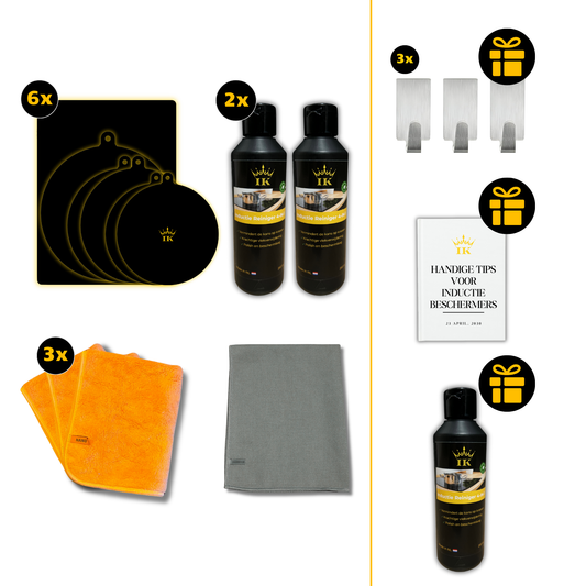 Induktions-Wartungspaket Schutz & Reinigung