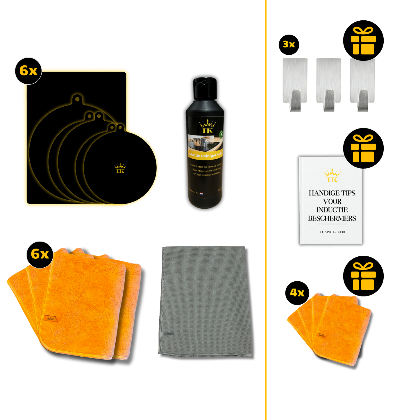 Induction Maintenance Package Protection & Cleaning