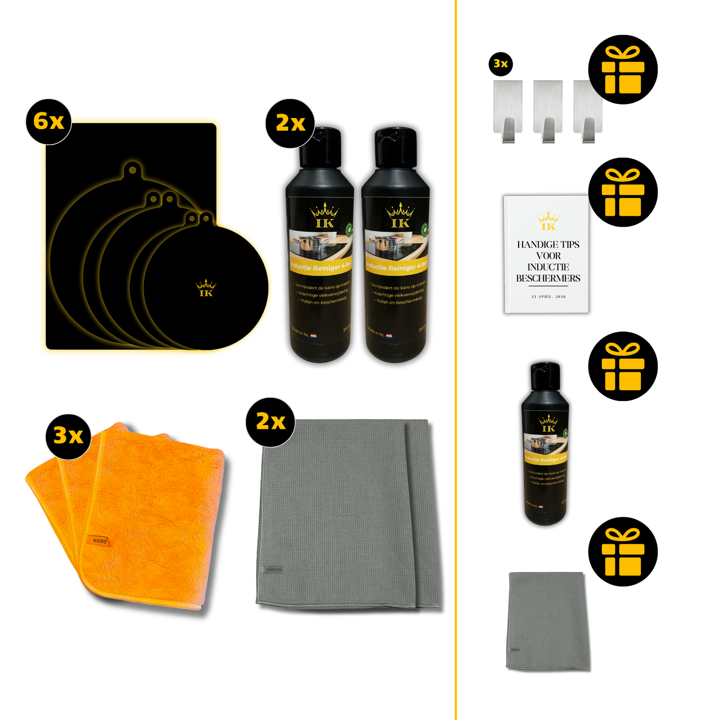 Induction Maintenance Package Protection & Cleaning