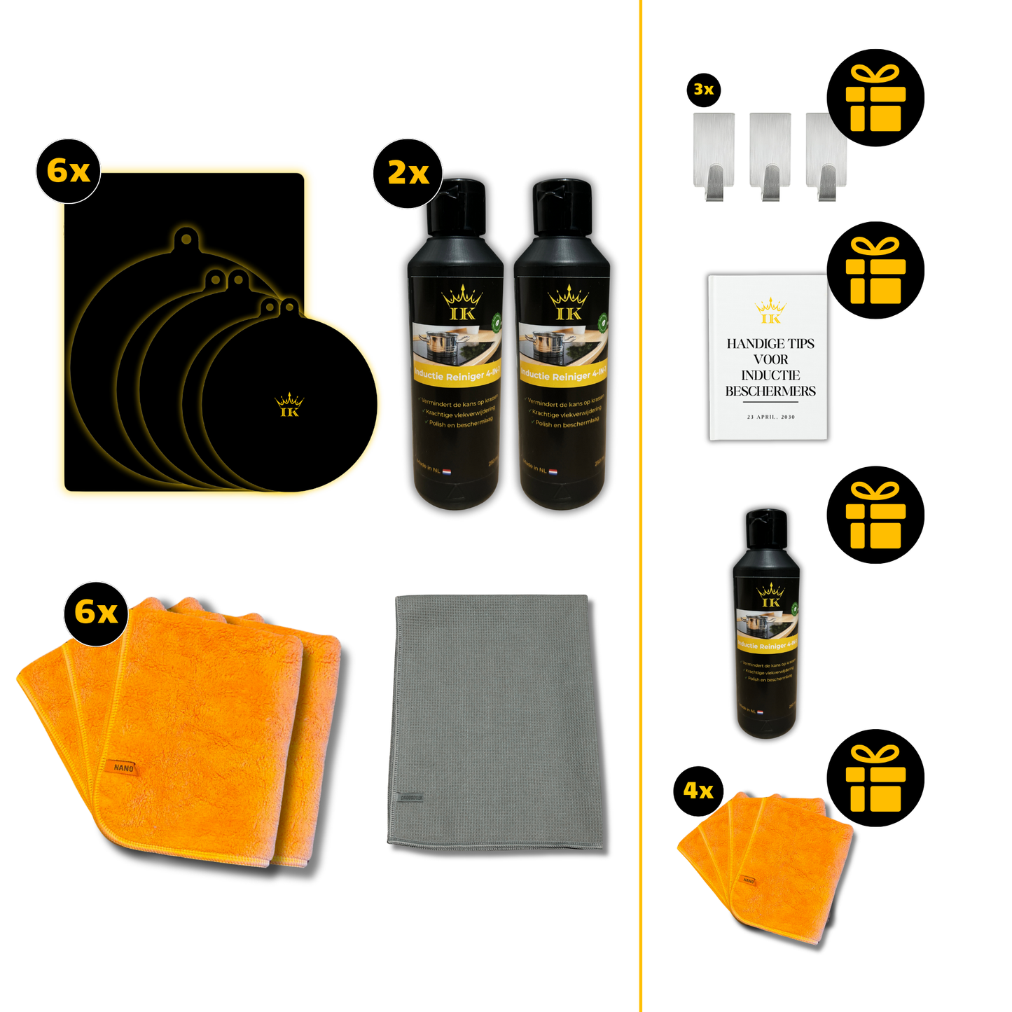 Induction Maintenance Package Protection & Cleaning