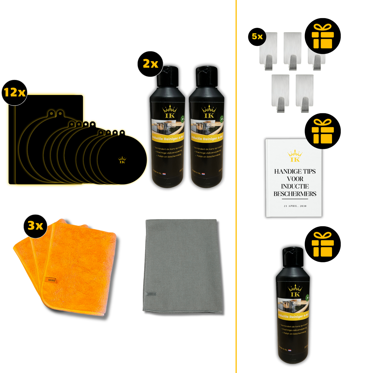 Induction Maintenance Package Protection & Cleaning
