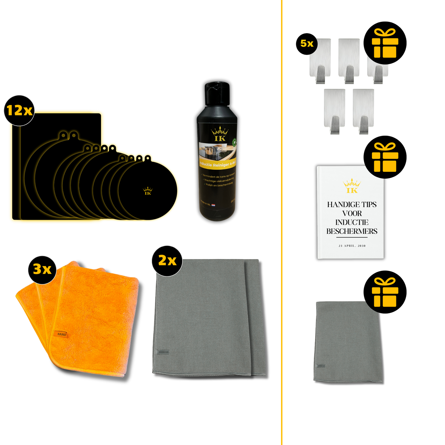 Induction Maintenance Package Protection & Cleaning