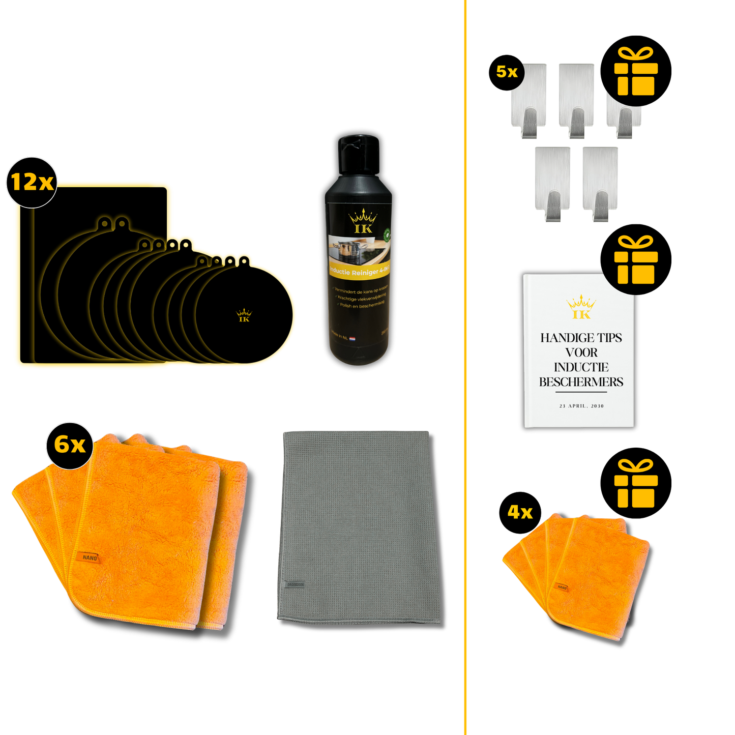 Induction Maintenance Package Protection & Cleaning